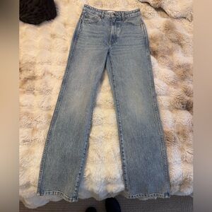 NWT KHAITE Abigail Stretch Jeans in Bryce wash